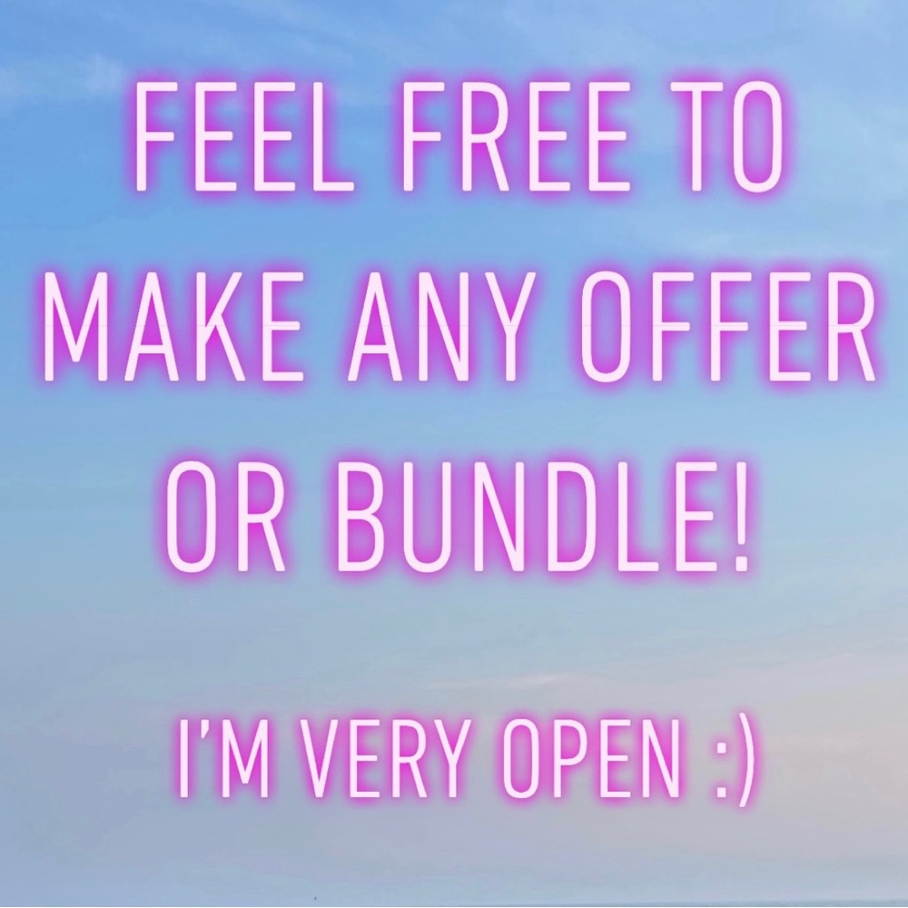 Feel Free Make Any Offer or Bundle!!